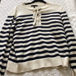 Never Been Worn striped banana republic sweater